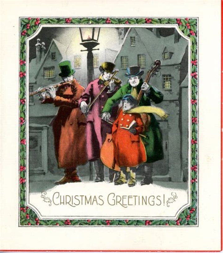 33 Victorian Christmas Cards That Are Both Bizarre And Creepy