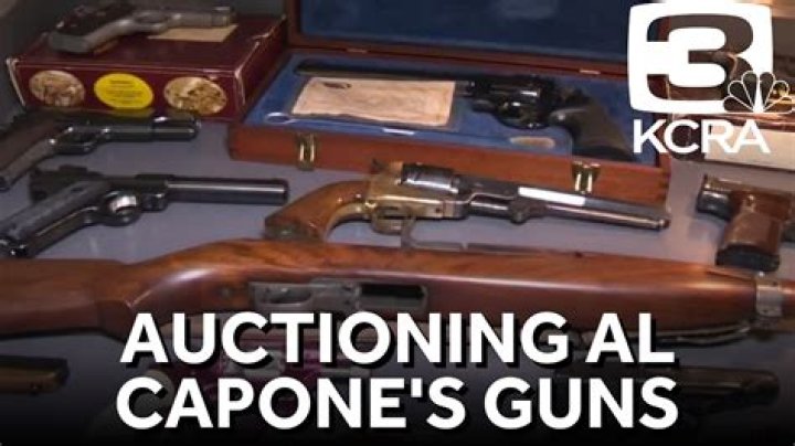 Al Capone's Favorite Gun And Trove Of Personal Items Head To Auction