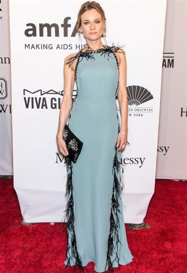 Diane Kruger Sports Extremely Small Frame at amFAR Gala in NYC