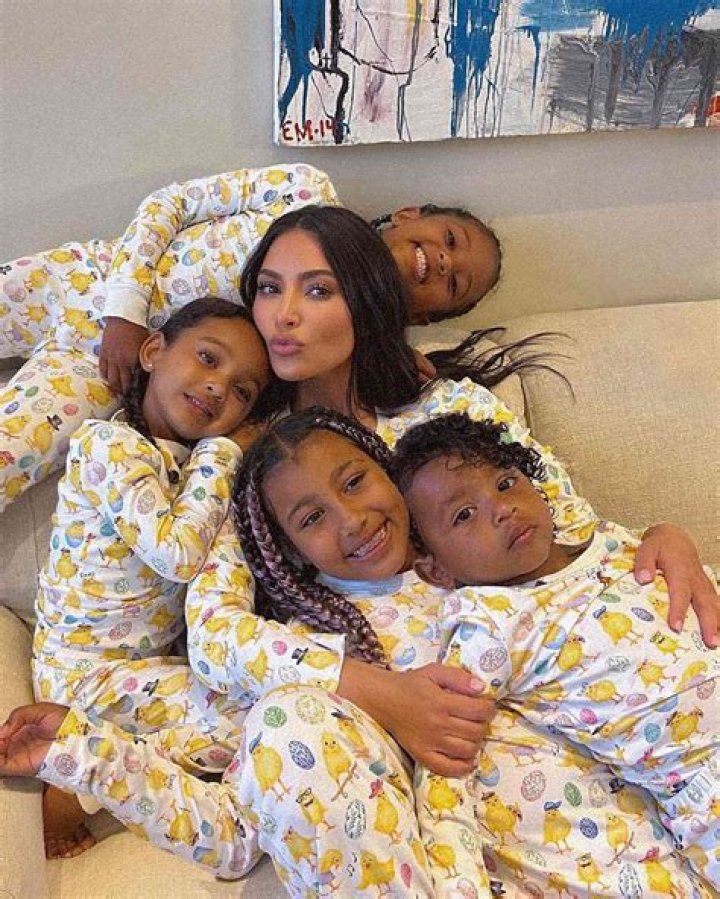 Double Tap!Kim Kardashian Shares New Heartwarming Photos of Kids North and Saint on Instagram!