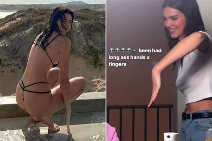 Fans Think Kendall Jenner Photoshopped Her Topless Photo on Instagram