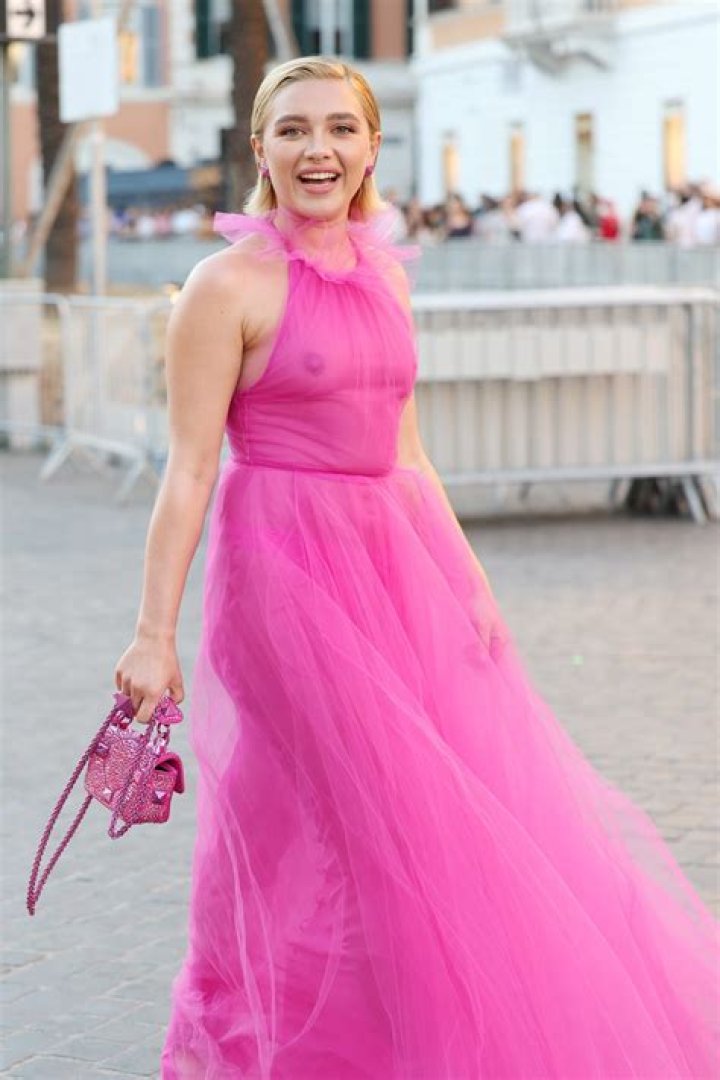 Florence Pugh Blasts Critics of Her Sheer Pink Gown: ‘Why Are You So Scared of Breasts?’