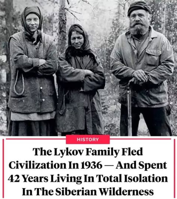 How The Lykov Family Survived Alone In The Wilderness For 42 Years