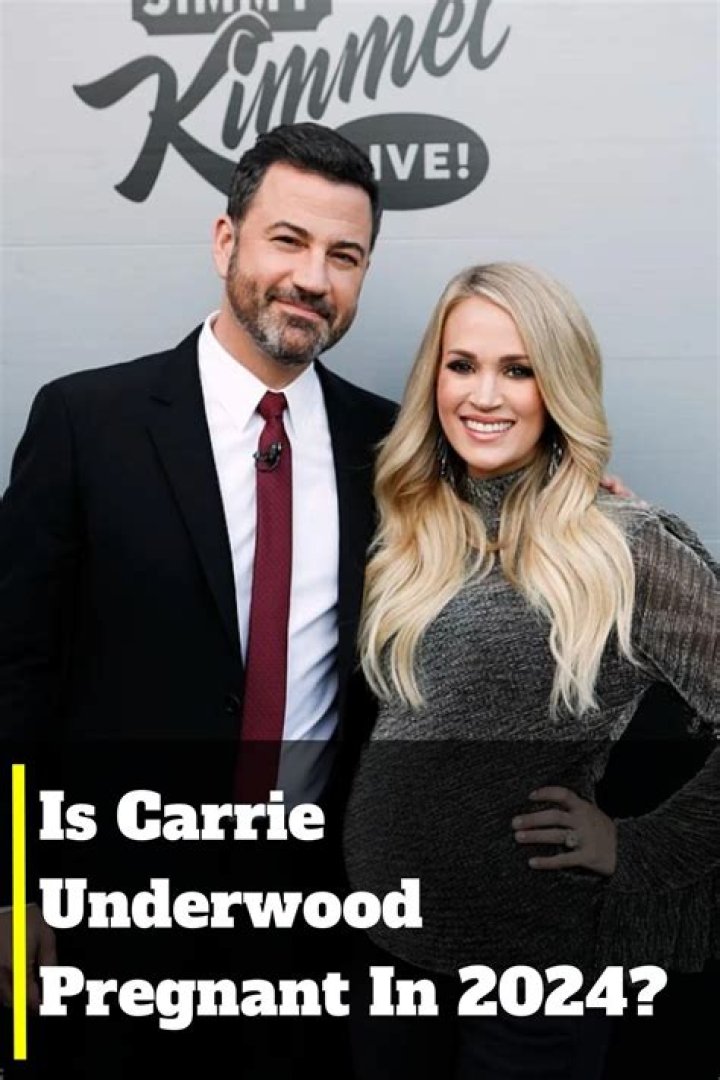 Is Carrie Underwood Pregnant Again? Jimmy Kimmel 2024 Show Rumor