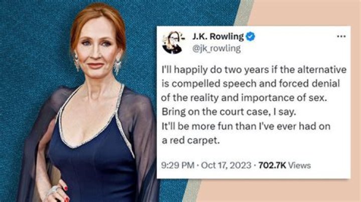J.K. Rowling Faces Backlash From Celebs After Posting Seemingly Transphobic Tweets