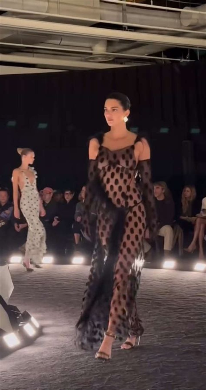 Kendall Jenner Flaunts Her Nipple Piercing on the Runway During NYFW