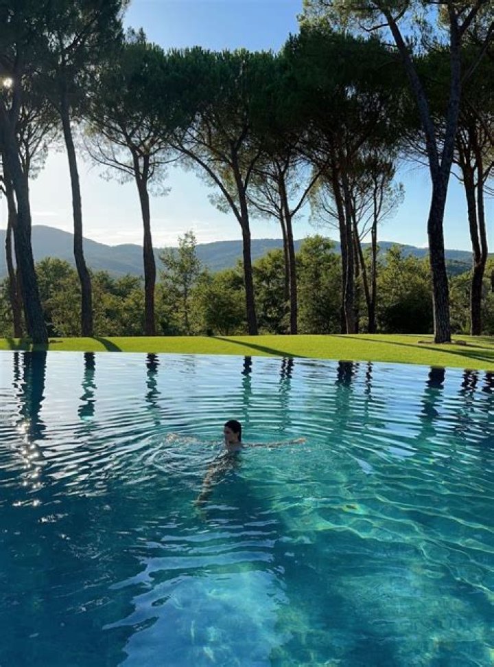 Kylie Jenner Wears Tiny Yellow Bikini During Dreamy Tuscany Vacation with Family and Friends