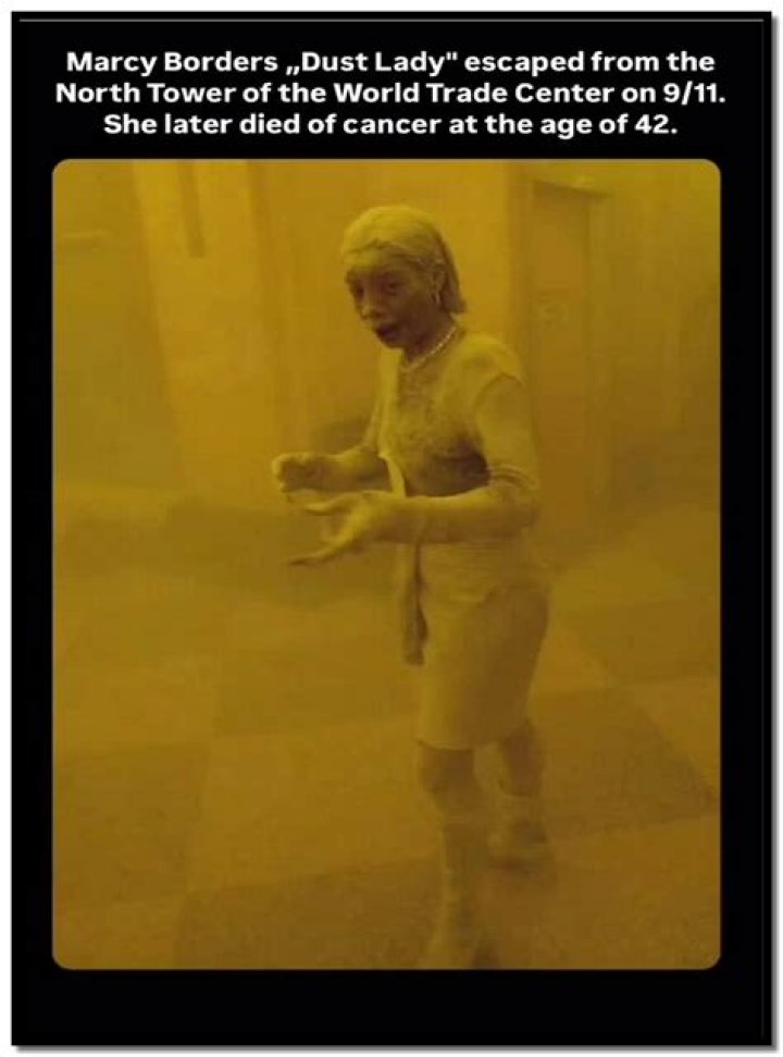 Marcy Borders, The 9/11 'Dust Lady' Who Escaped The North Tower