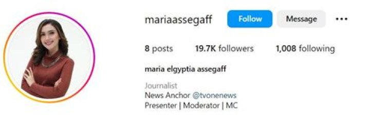 Maria Assegaf Biodata, Wiki, Age, Height, Boyfriend, Family, Nationality & More