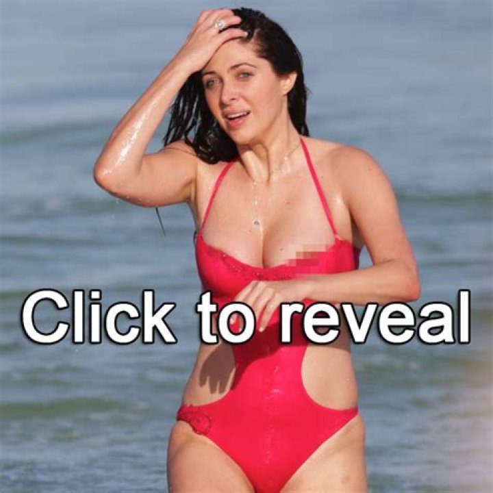 Model Brittny Gastineau Suffers Embarrassing Nip Slip at the Beach – Plus See More Celebrity Wardrobe Malfunctions
