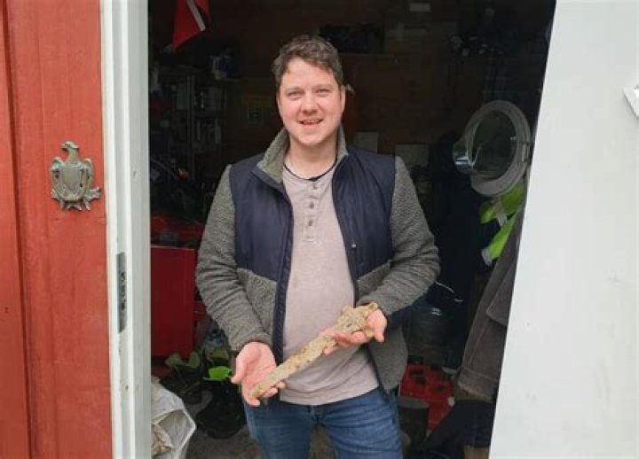 Norwegian Farmer Discovers A Viking Sword In His Field