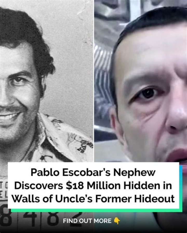 Pablo Escobar's Nephew Finds $18 Million Hidden In Apartment Wall