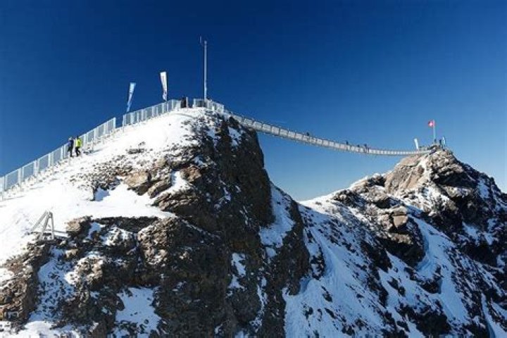 Peak Walk Suspension Bridge In The Swiss Alps Is First Of Its Kind
