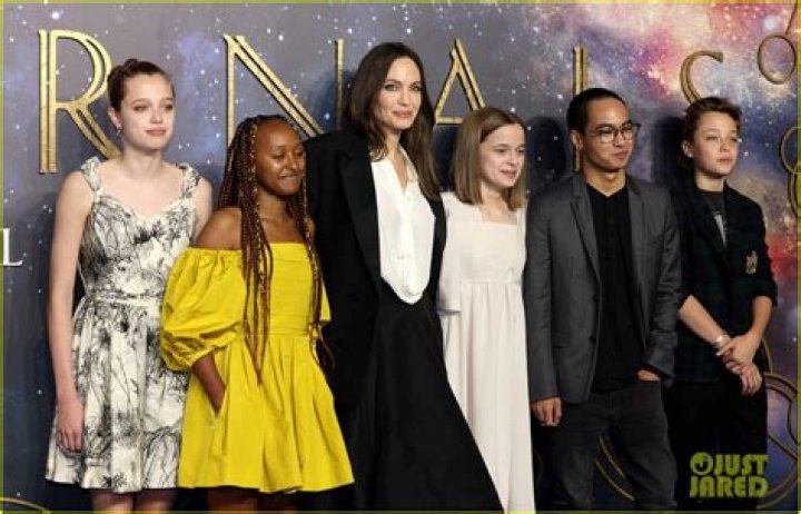 Shiloh Jolie-Pitt Wows in Mom Angelina Jolie’s Recycled Dior Dress at London ‘Eternals’ Premiere