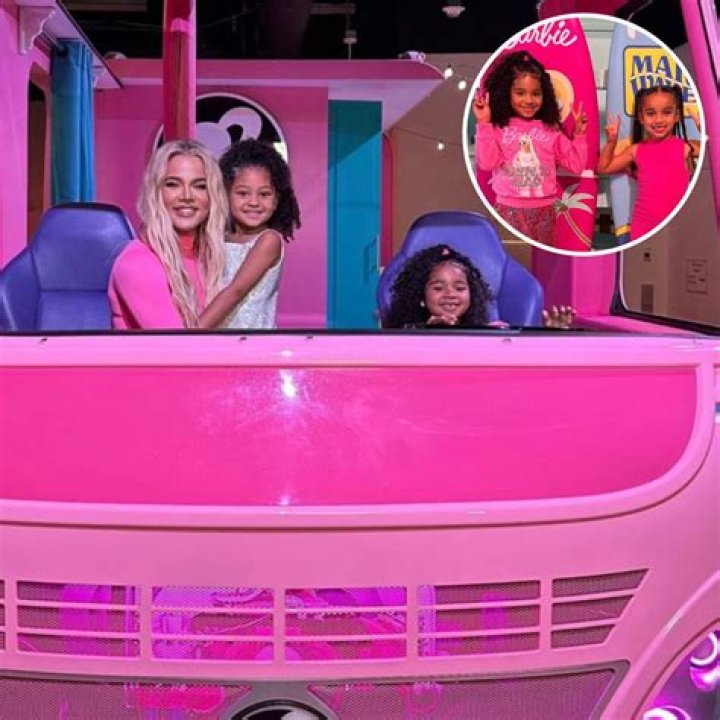 Such Dolls! Kim and Khloe Kardashian Bring True, Chicago, Dream and Stormi on World of Barbie Tour