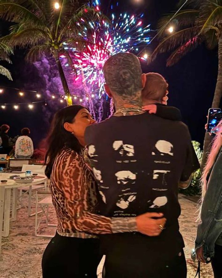 Travis Barker and Kourtney Kardashian Celebrate His Birthday in Mexico With Their Kids: Photos!