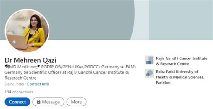 Who is Dr. Mehreen Qazi? Wiki, Biography, Age, Husband, Parents, Religion, Education, Height & More