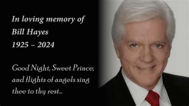 Who Is William Foster Hayes IV? Meet Bill Hayes' Son