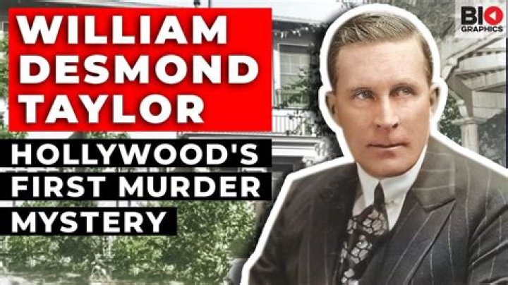 William Desmond Taylor, The Unsolved Murder That Rocked 1920s Hollywood